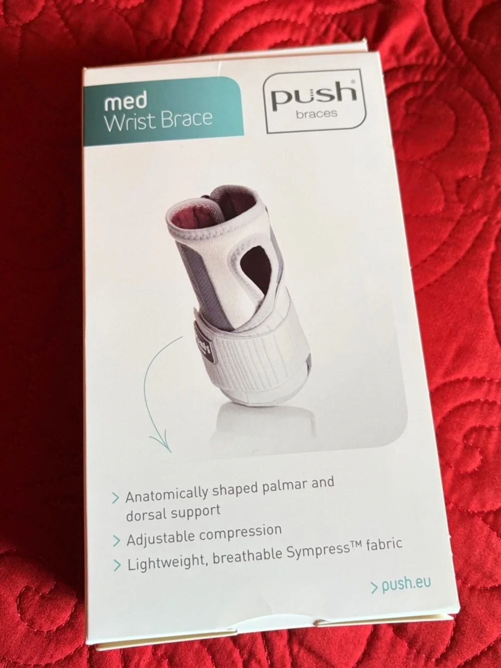 Push Med Wrist Brace - Right Hand - Size 2
